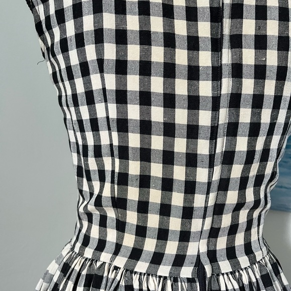 Vintage Checkered Dress Anne Elisabeth Abaya - Picture 8 of 10